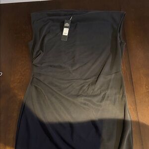 Fashion Nova Black Midi Dress